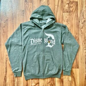 Hanes Disney Gray zip Hoodie Jacket size s